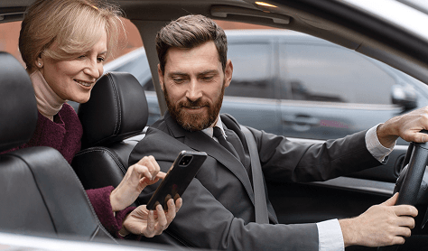 Professional chauffeur